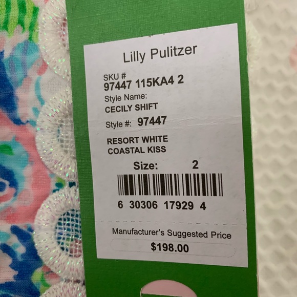 Lilly Pulitzer Cecily Shift Dress - Picture 2 of 4